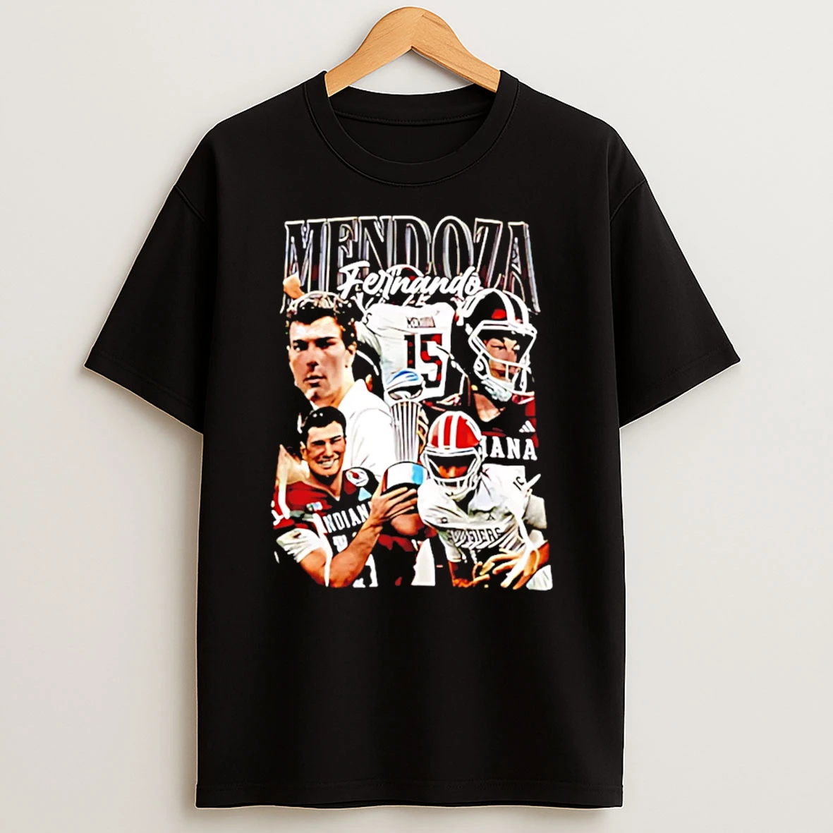 Fernando Mendoza Indiana Hoosiers National Champions Graphic T Shirt
