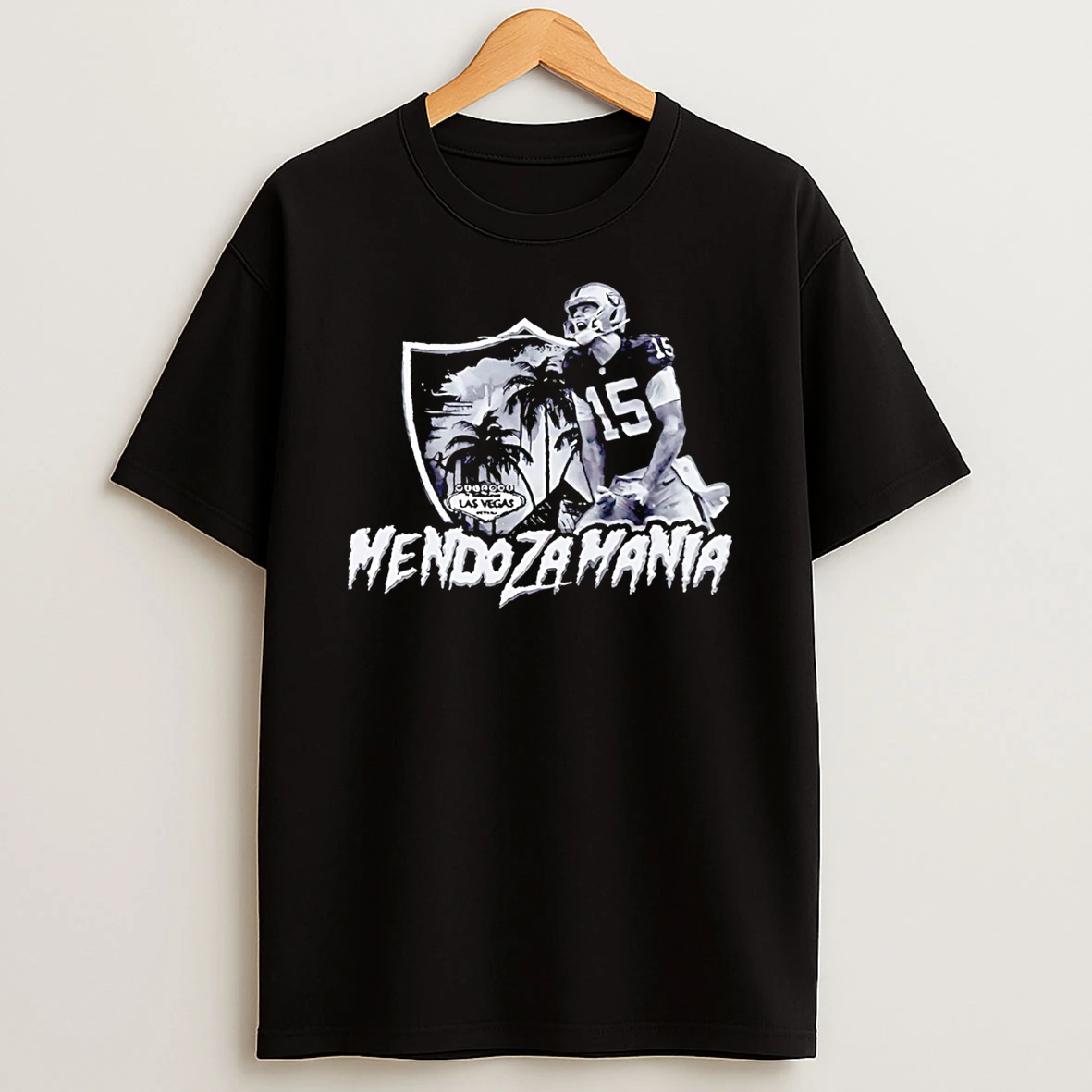 Fernando Mendoza Las Vegas Raiders Mendoza Mania T Shirt
