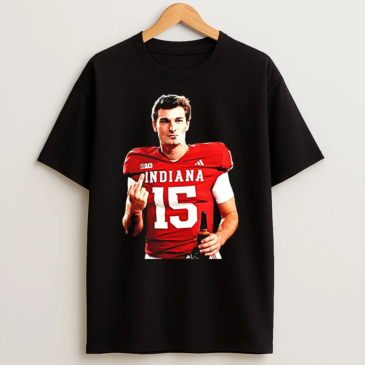 Fernando Mendoza Smoking Indiana Hoosiers Cfp 2025 National Champions T Shirt