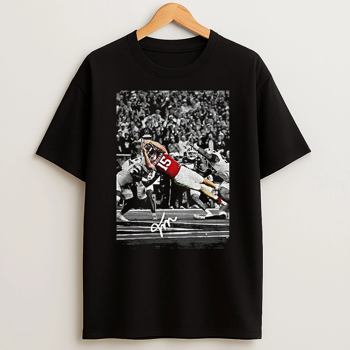 Fernando Mendoza The Catch Indiana Hoosiers Football Game Day College T Shirt