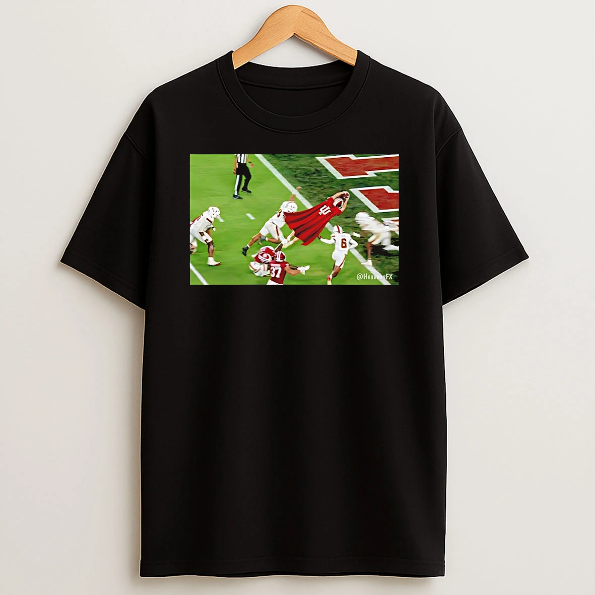 Fernando Mendoza Touchdown Indiana Hoosiers Football 2026 Photo T Shirt