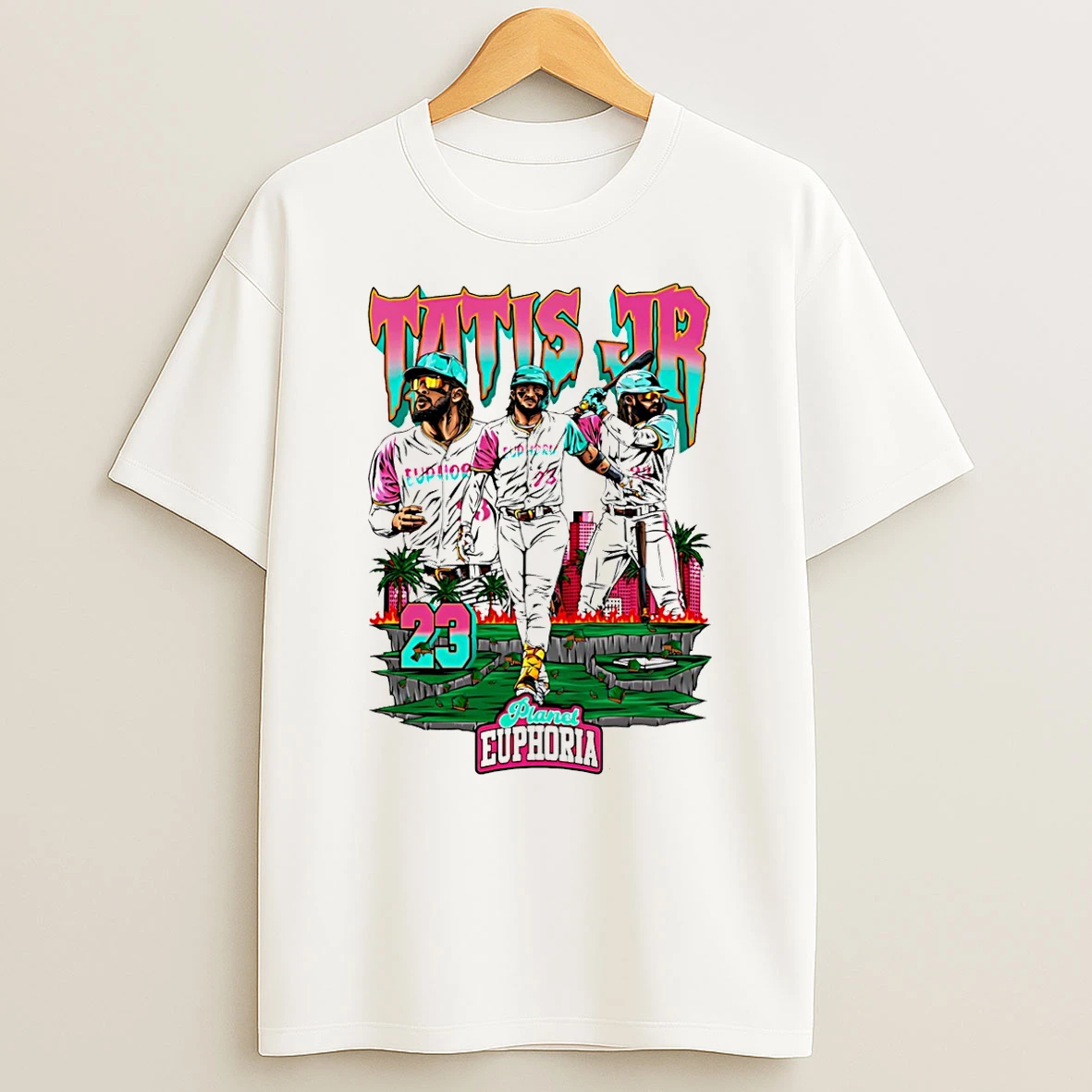 Fernando Tatis Jr San Diego Padres Hand Drawn Artwork T Shirt