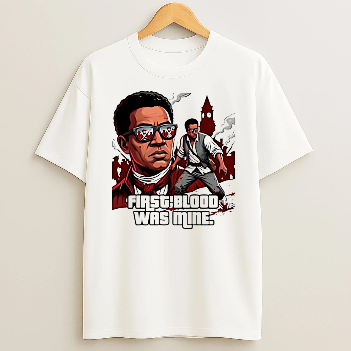 First Blood Was Mine Cartoon T Shirt