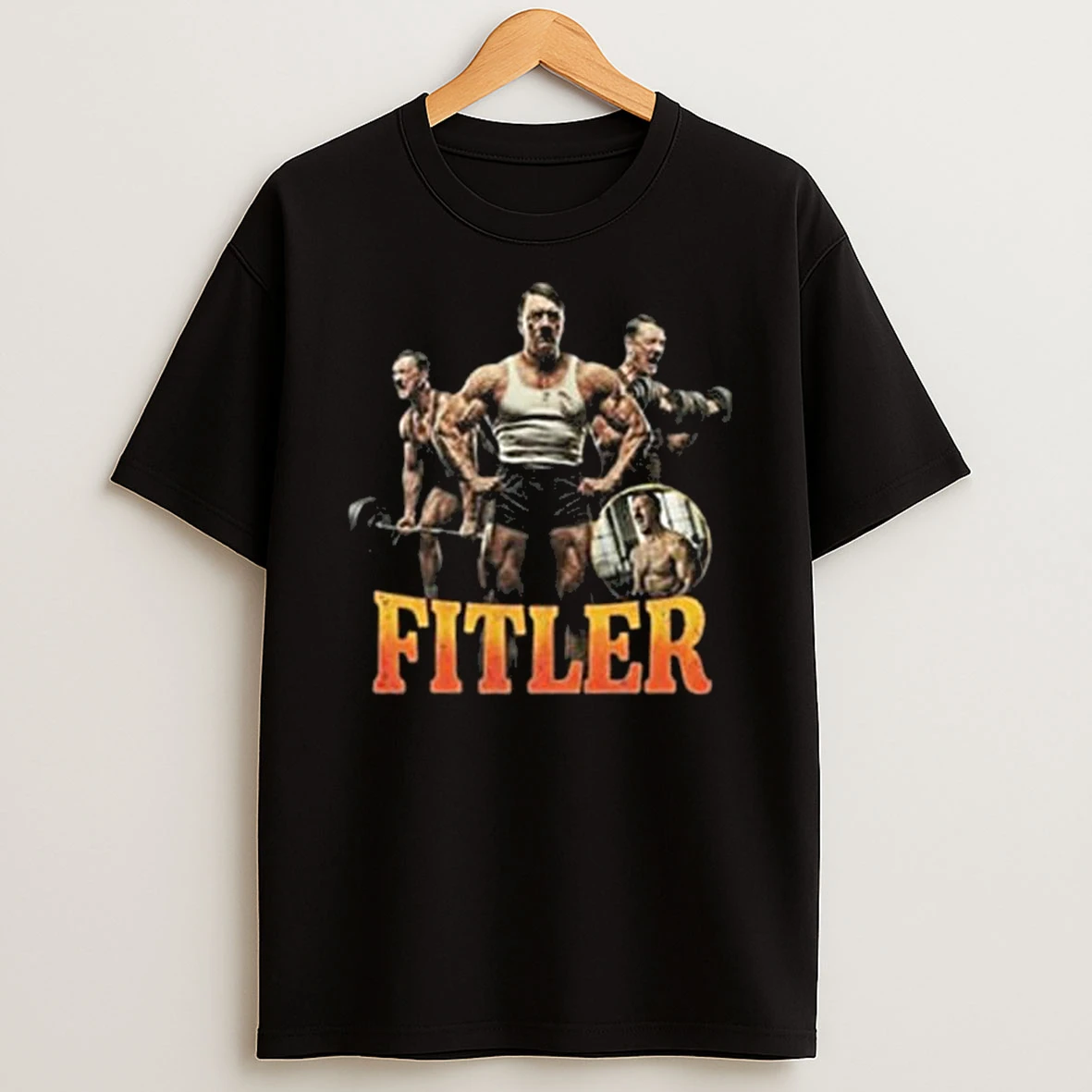 Fitler Adolf Hitler Gym Meme T Shirt