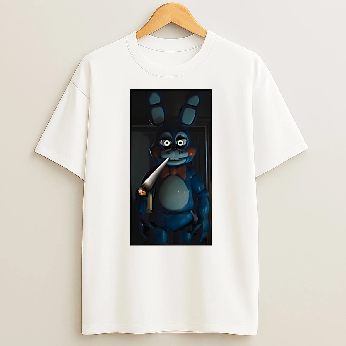 Five Nights At Freddy Toy Bonnie Smoking T Shirt