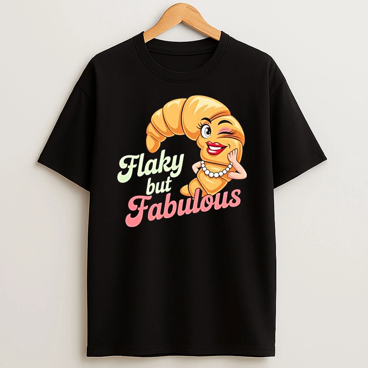 Flaky But Fabulous Cartoon T Shirt