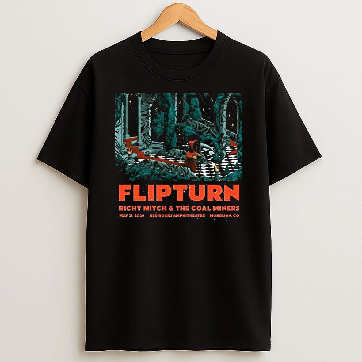 Flipturn Red Rocks 2026 Show T Shirt