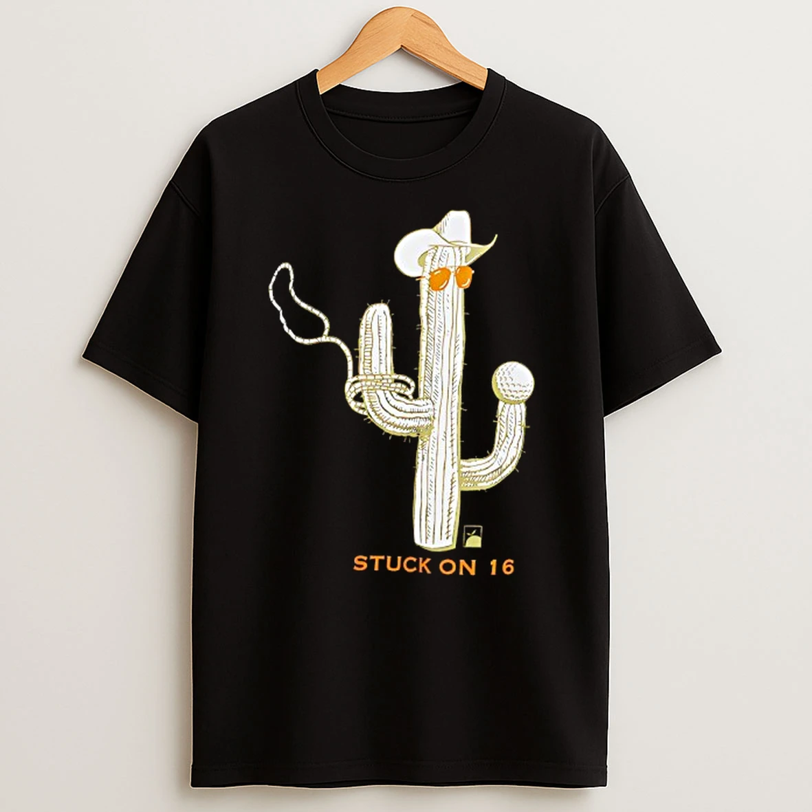 Flomotion Wm Phoenix Open Stuck On 16 Cactus T Shirt
