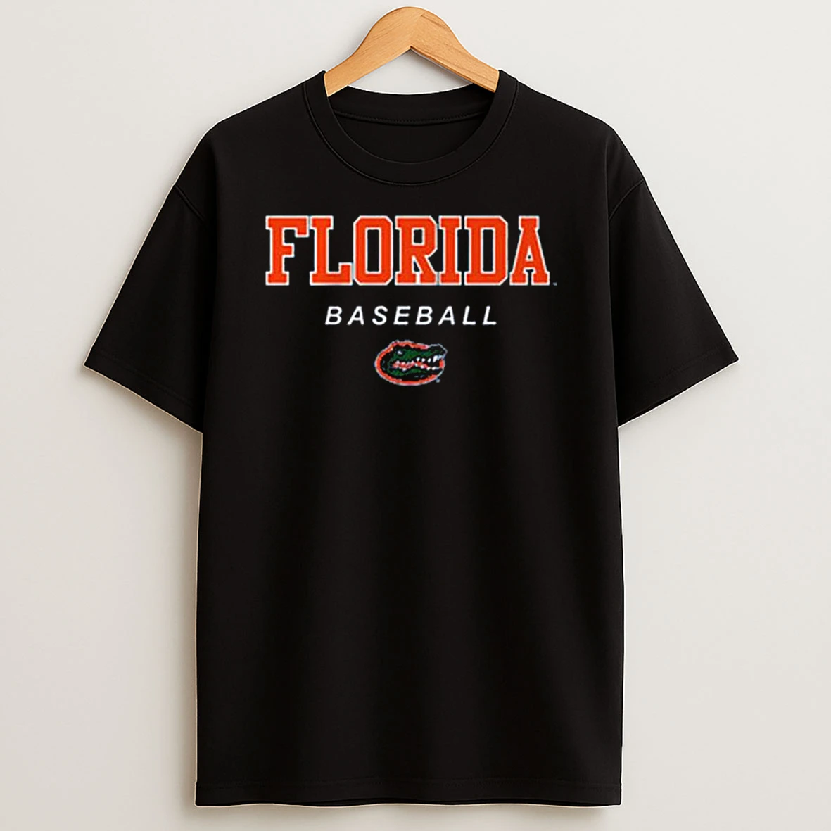 Florida Baseball Wordmark Logo T Shirt