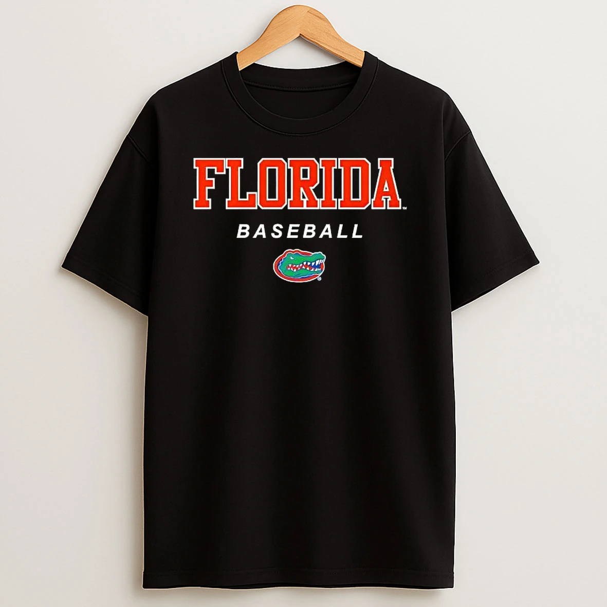 Florida Gators Baseball Wordmark And Logo T Shirt