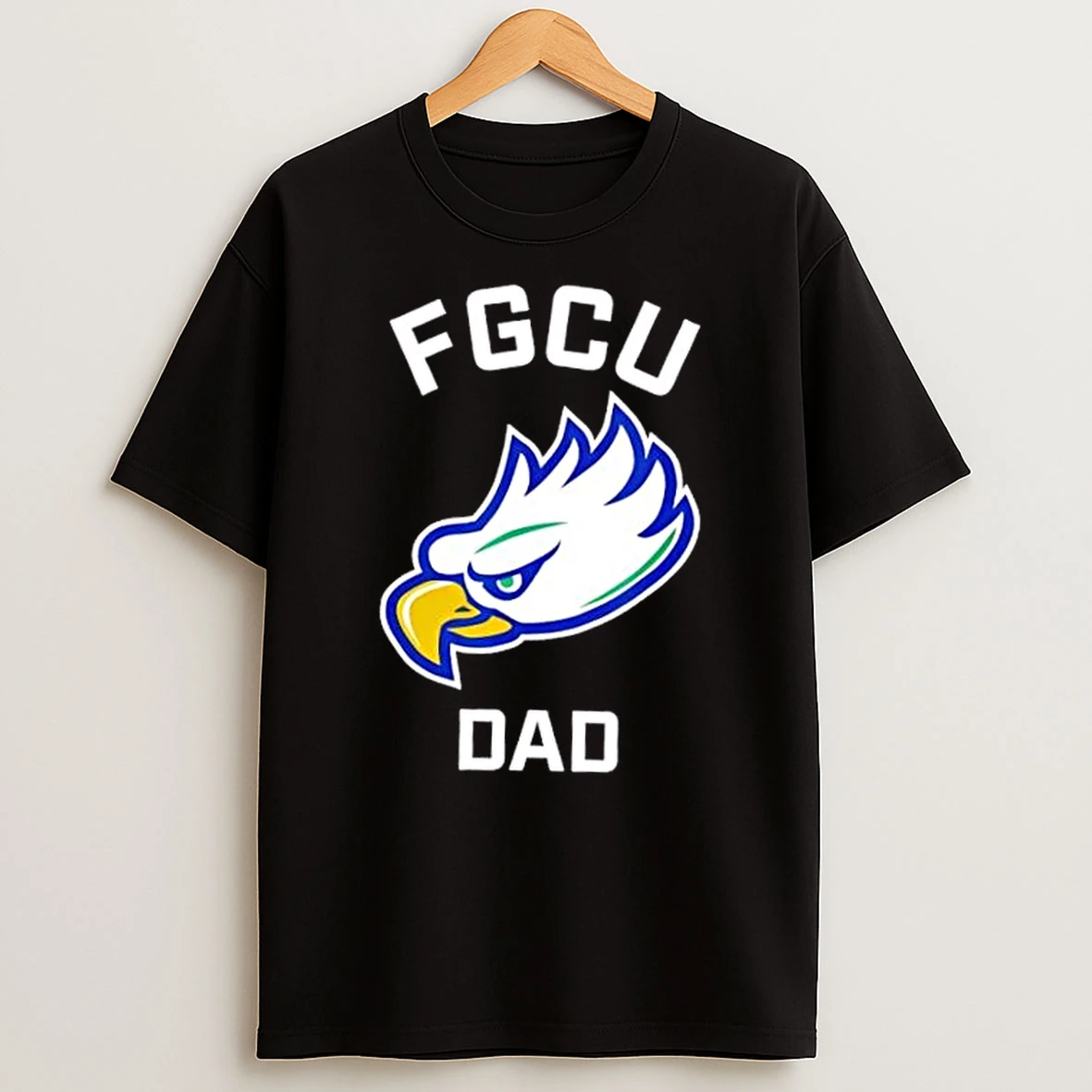 Florida Gulf Coast University Fgcu Eagles Arched Dad T Shirt