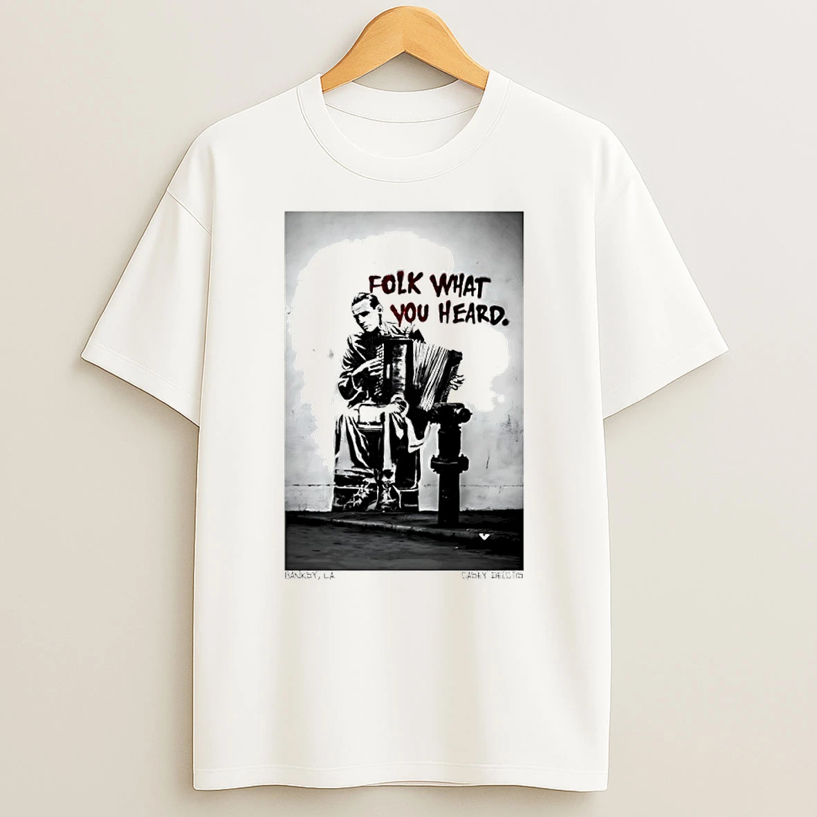 Folk What You Heard Circle T Shirt