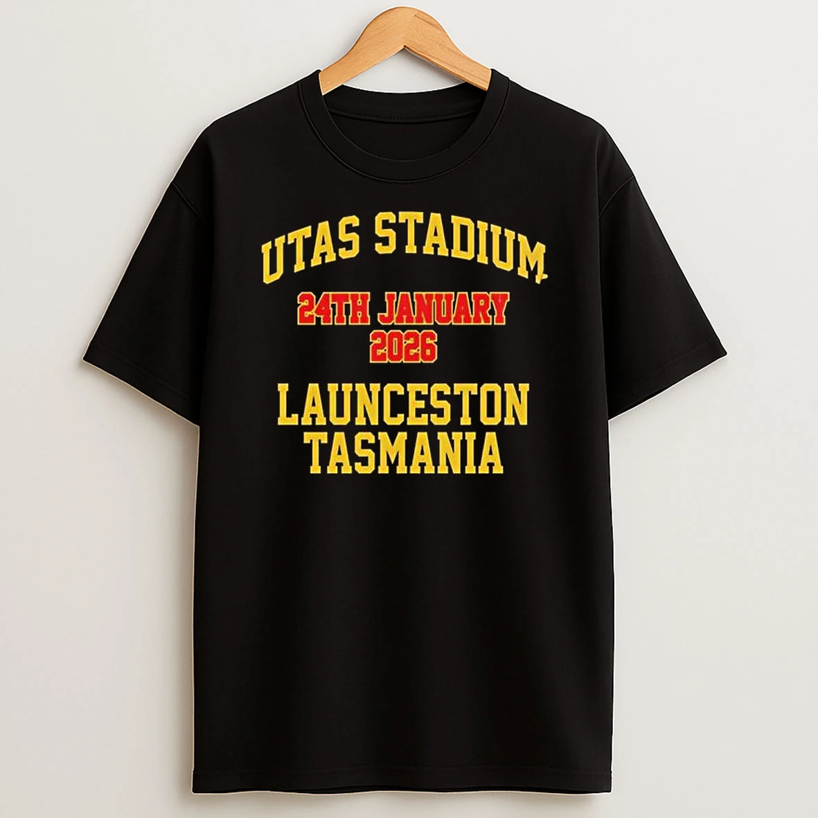 Foo Fighters Australia Launceston Tasmania 2026 Venue At Utas Stadium On 24 January 2026 T Shirt