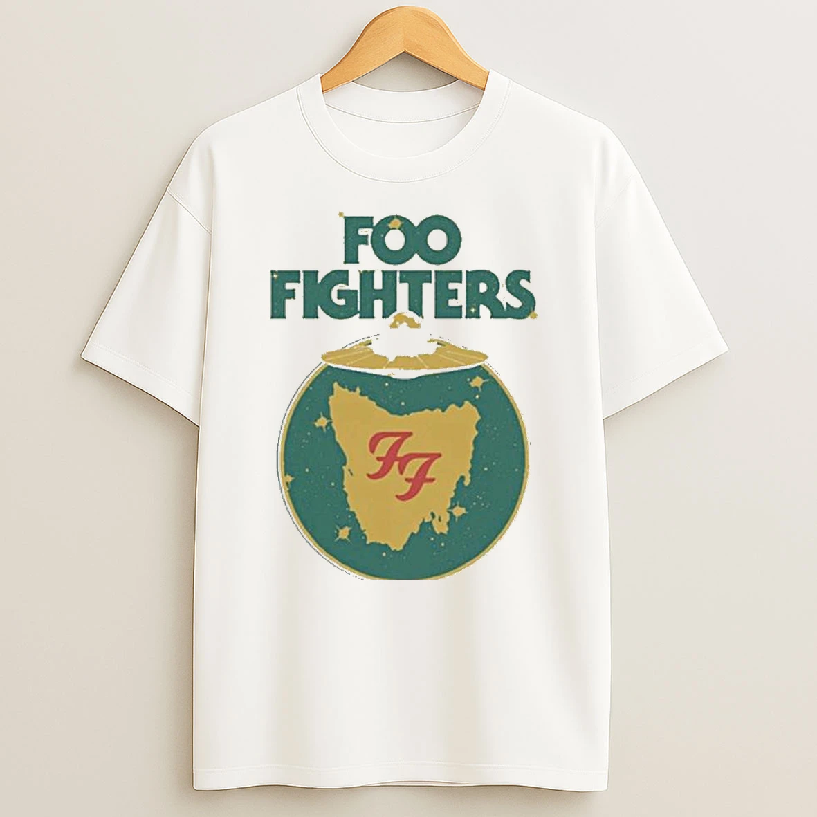 Foo Fighters Ufo Australia Tour 2026 T Shirt