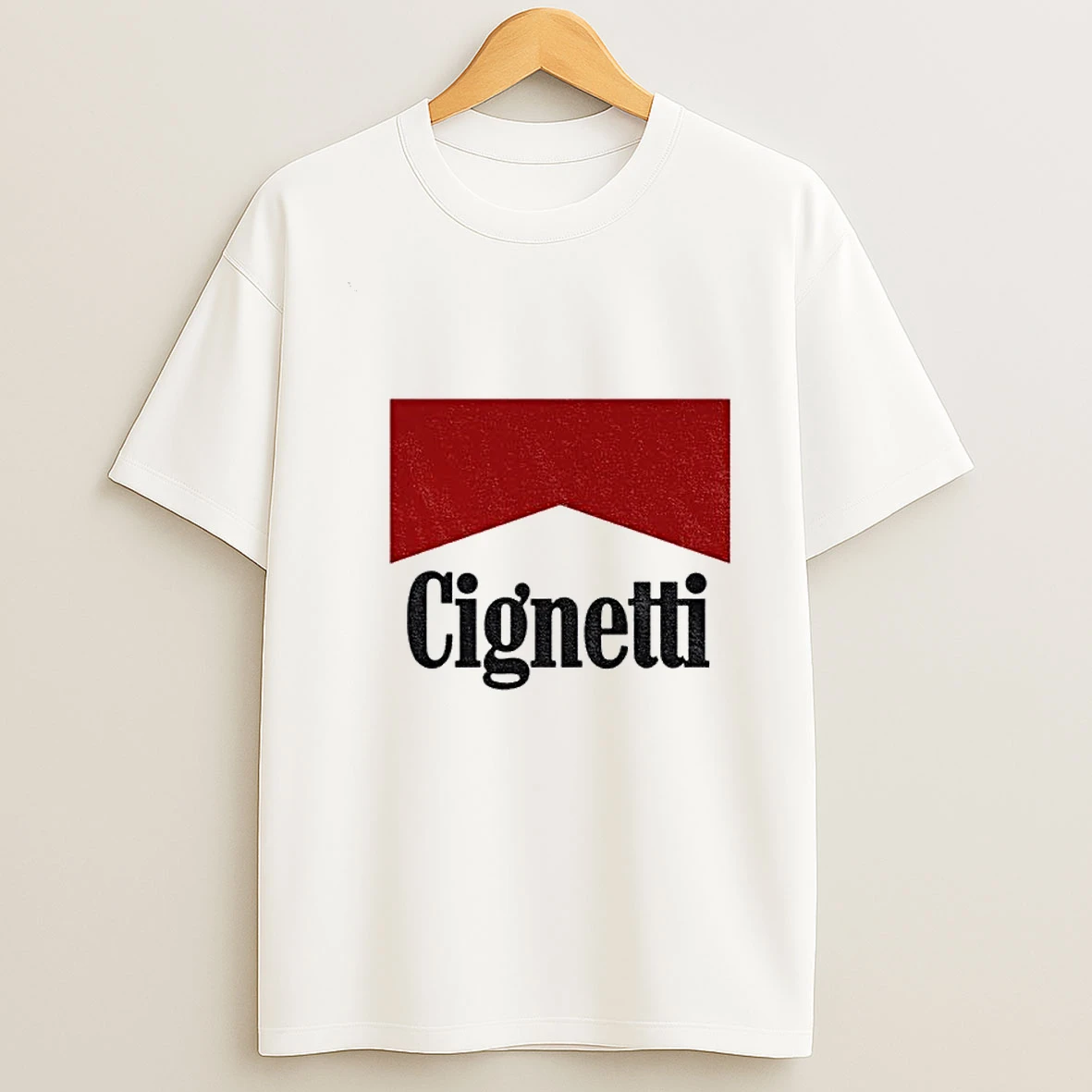 Football Coach Curt Cignetti Red Box Retro T Shirt