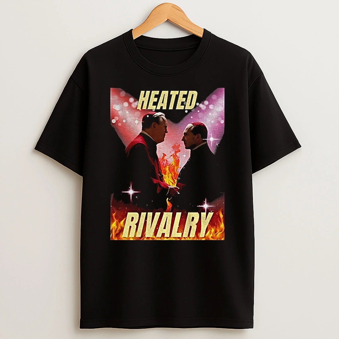 Francis Pope Heated Rivalry Parody Movie Vintage T Shirt