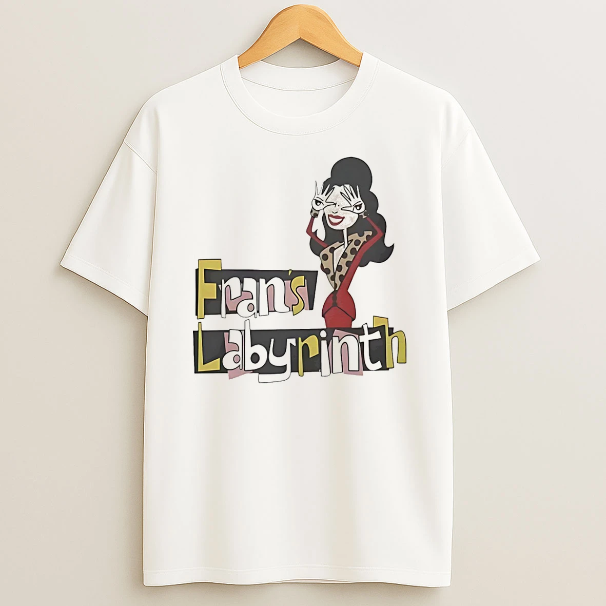 Frans Labyrinth Kickpunched Surreal Chaos Culture T Shirt