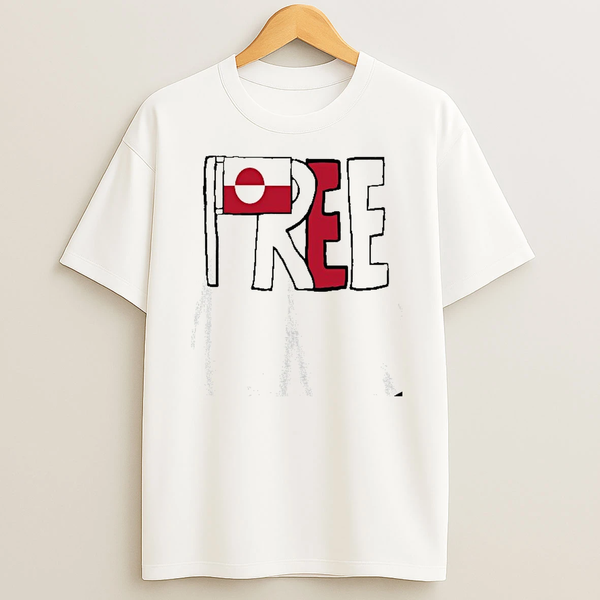 Free Greenland Not For Sale T Shirt