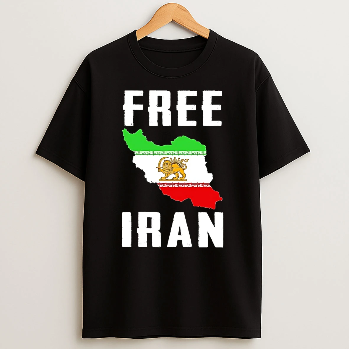Free Iran Persian Lion Sun Freedom T Shirt