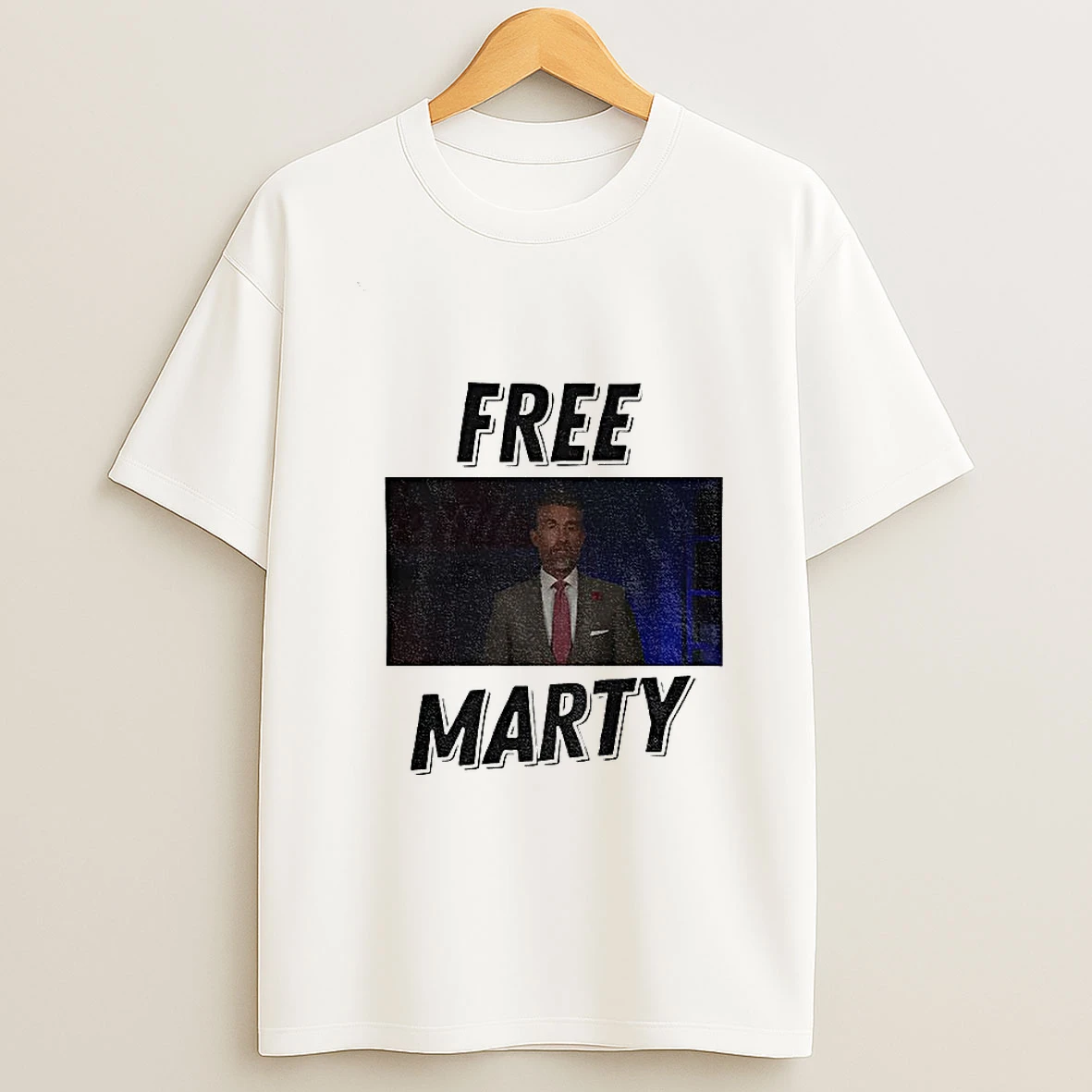 Free Marty Smith Photo Vintage T Shirt