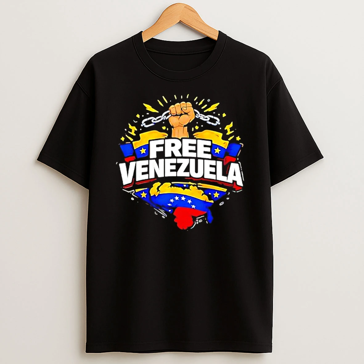 Free Venezuela Stand For Freedom T Shirt