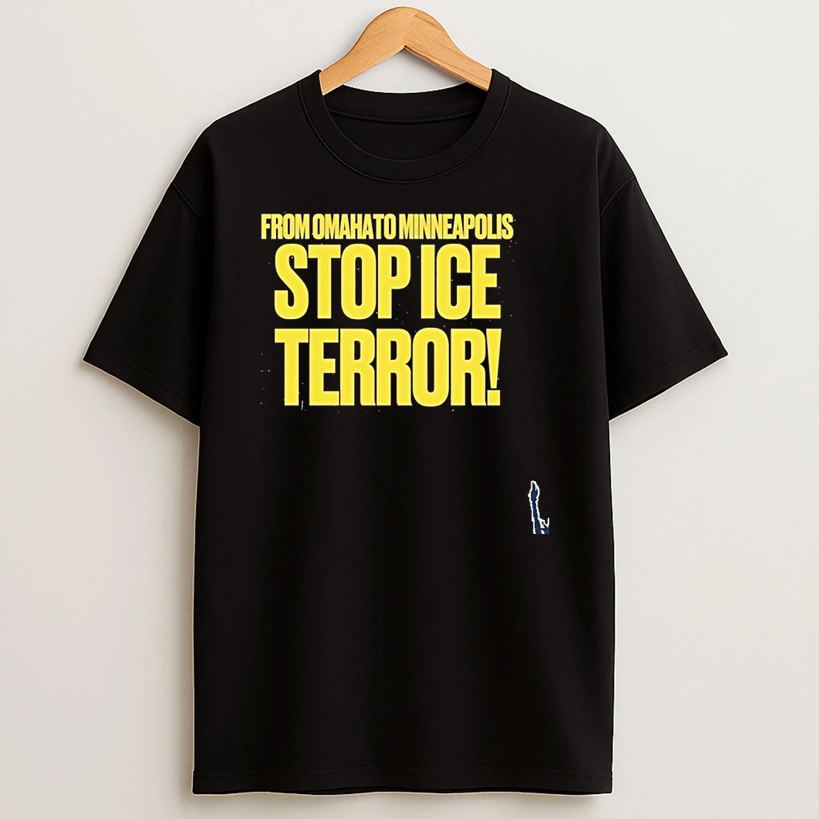From Omaha To Minneapolis Stop Ice Terror T Shirt