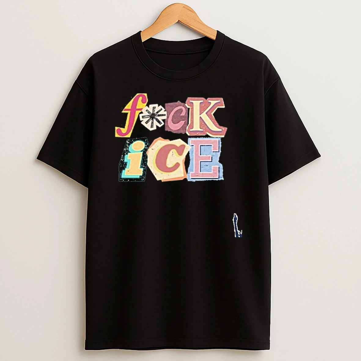 Fuck Ice Magazine Letters T Shirt
