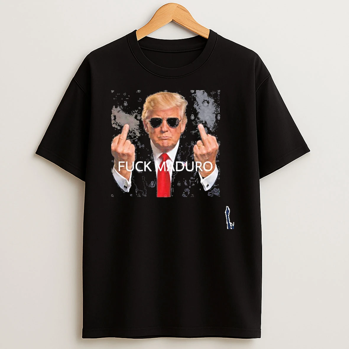 Fuck Maduro Donald Trump Middle Finger T Shirt