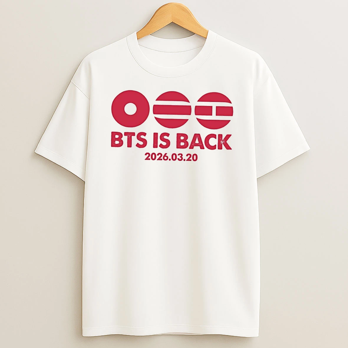 Funny Bts Comeback 2026 03 20 Music Concert T Shirt