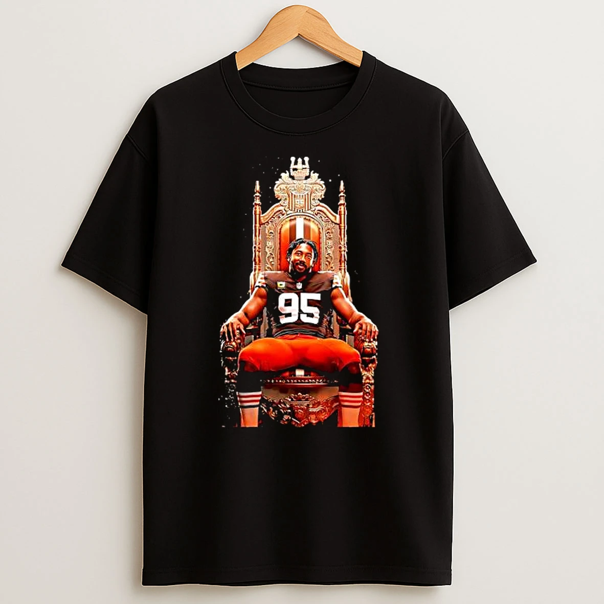 Funny Cleveland Browns Myles Garrett Single Season Sack King T Shirt