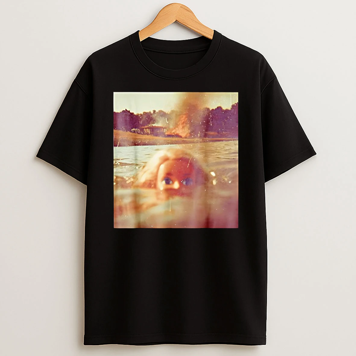 Funny Doll Face Swimming Meme T Shirt