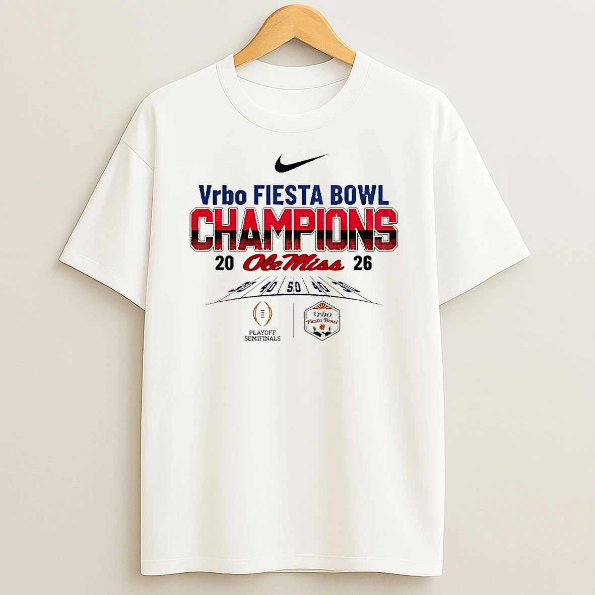 Funny Ole Miss Rebels Ncaa Fiesta Bowl Champions 2026 T Shirt
