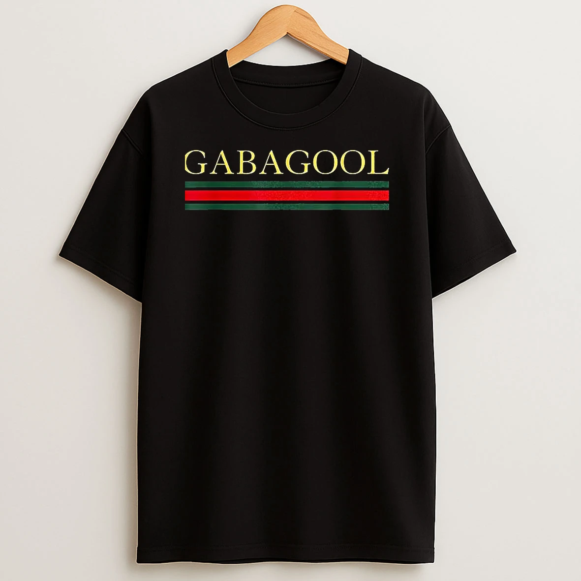 Gabagool Stripes Satirical Italian T Shirt