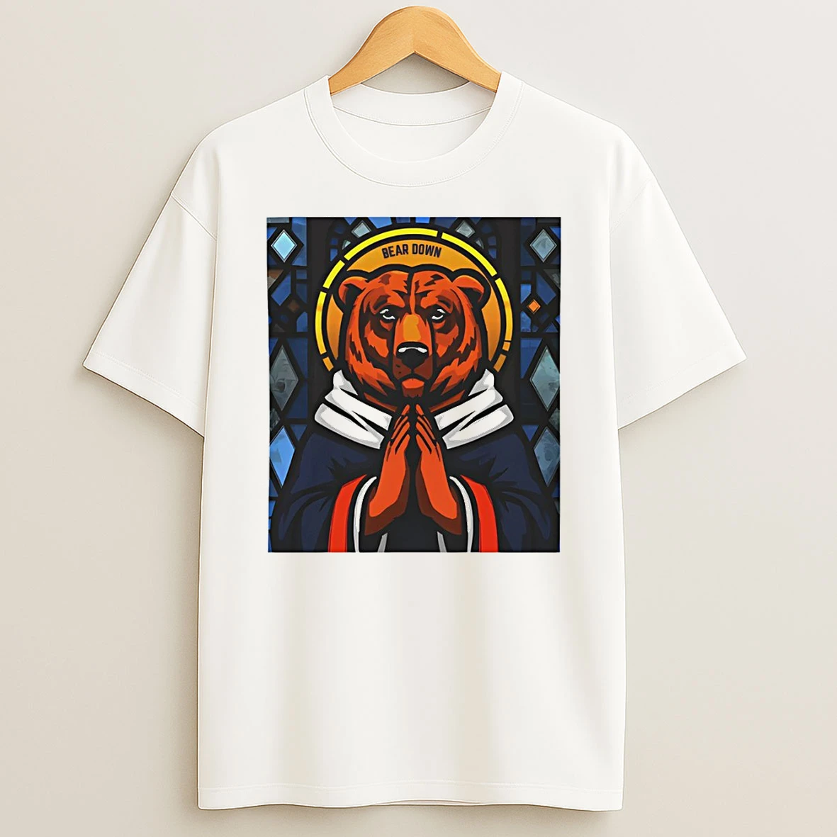 Game Day Prayer Chicago Bears Bear Down T Shirt