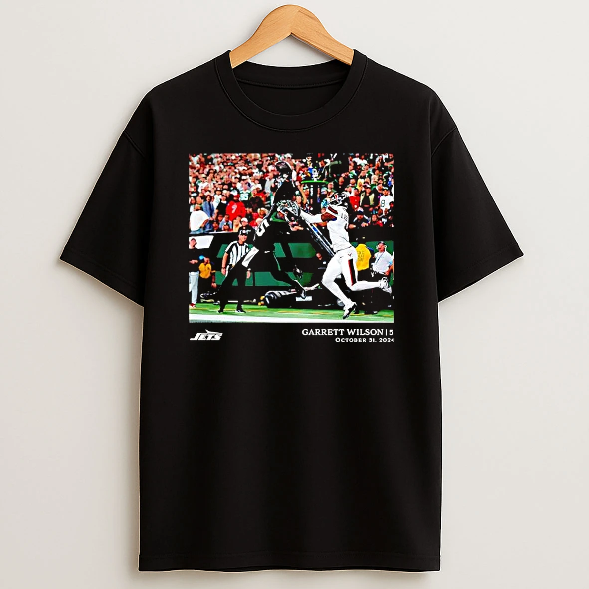 Garrett Wilson New York Jets Flash Features October 31st 2024 Graphic T Shirt