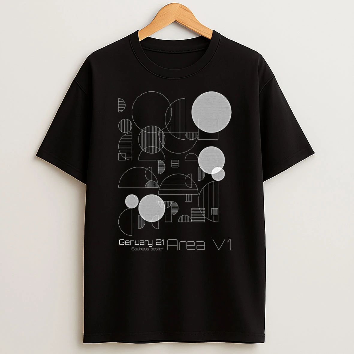 Genuary 21 Bauhaus Area V1 T Shirt