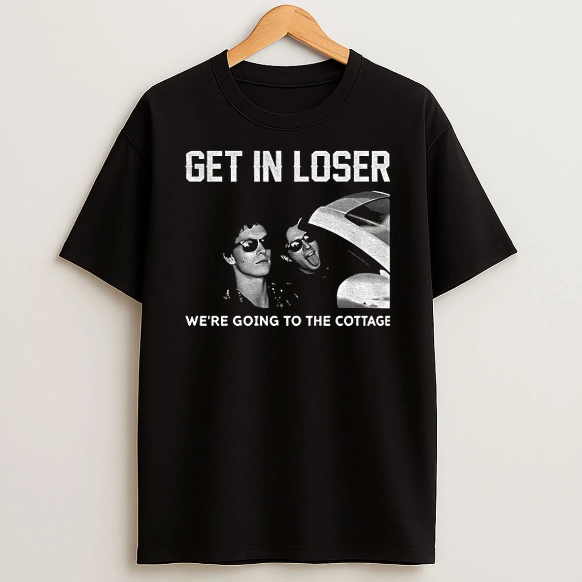 Get In Loser Were Going To The Cottage Heated Rivalry Hollander Rozanov Hockey T Shirt