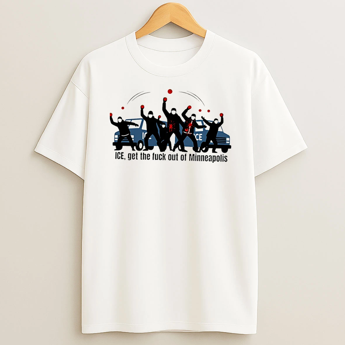 Get The Fuck Out Of Minneapolis Anti Trump T Shirt