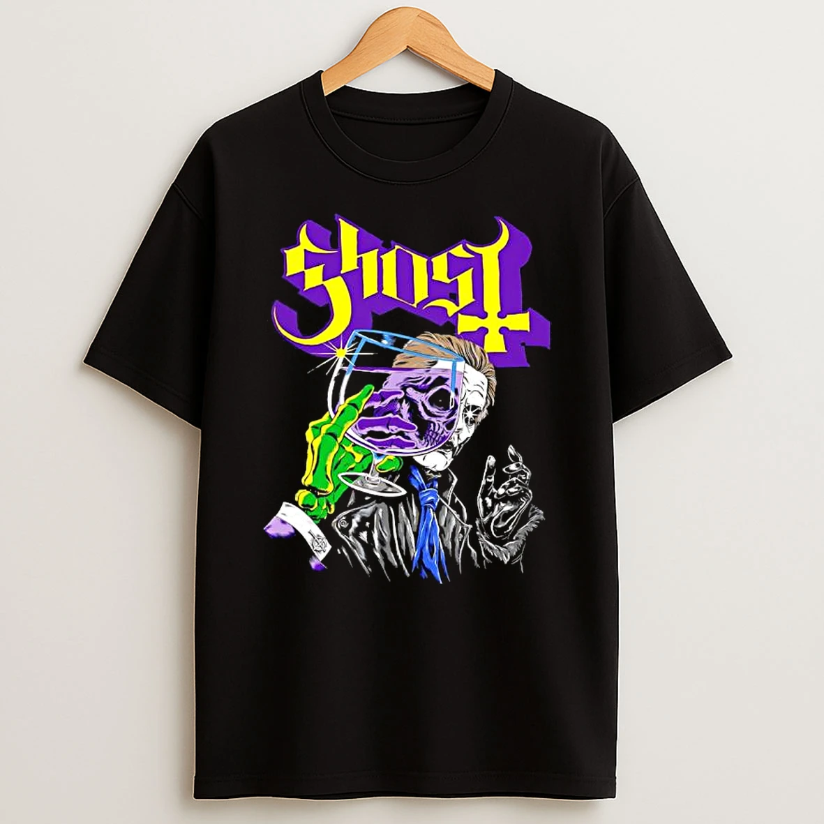 Ghost Artist Graphic T Shirt