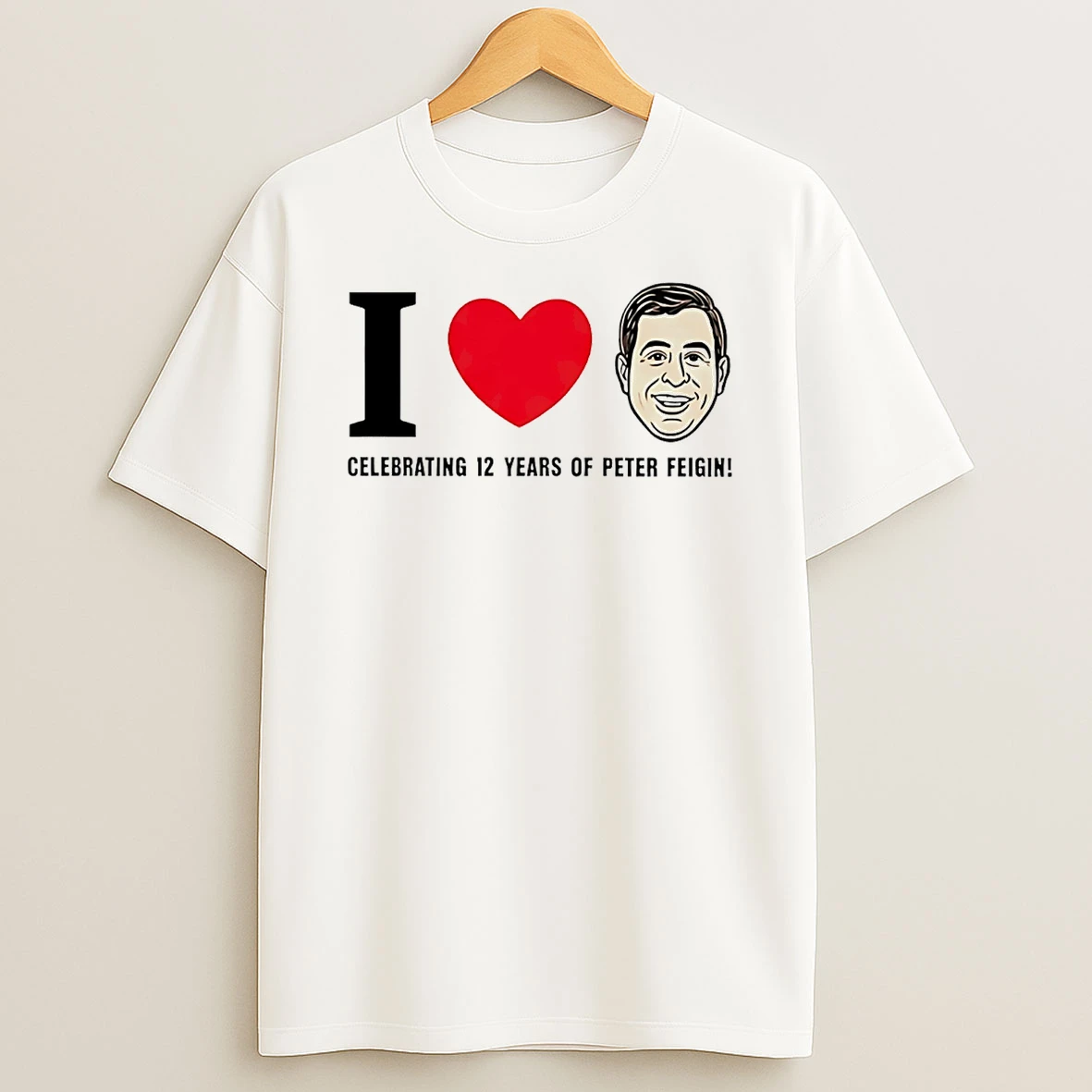 Giannis Antetokounmpo I Love Peter Celebrating 12 Years Of Peter Feigin T Shirt