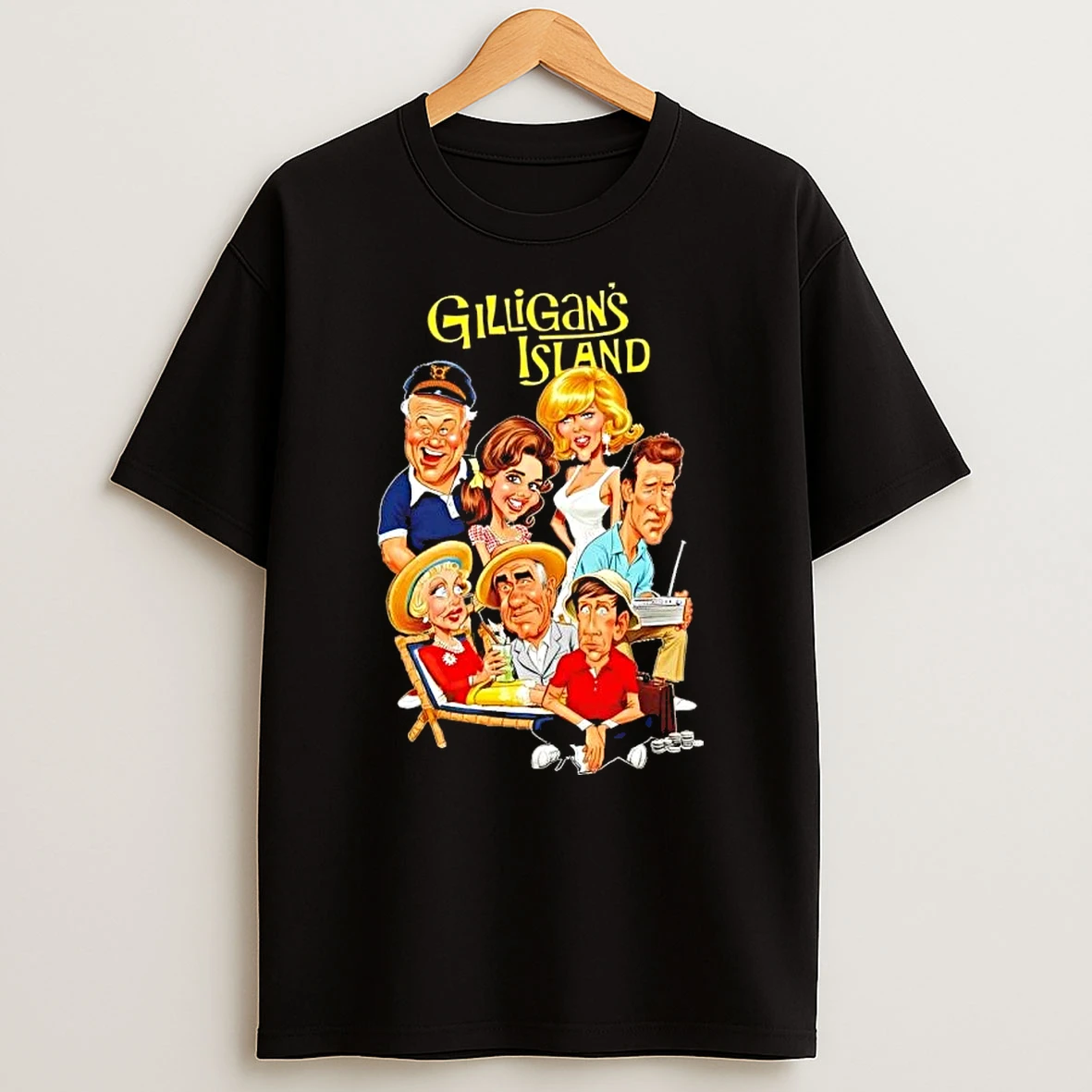 Gilligans Island 60s Cartoon Vintage T Shirt