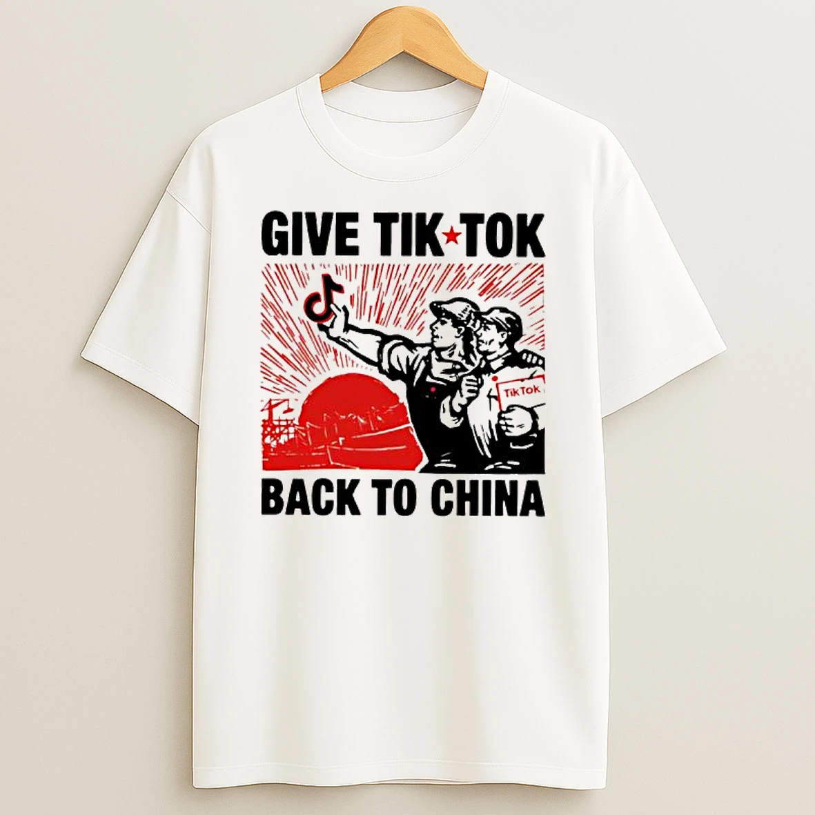 Give Tech Back To China Design T Shirt