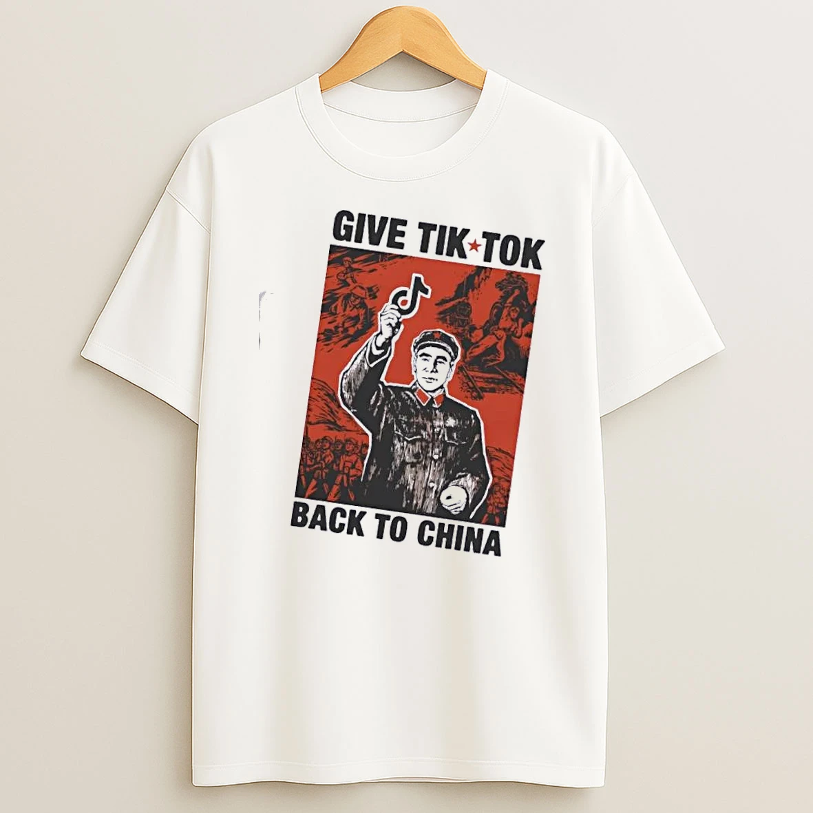 Give Tik Tok Tech Back To China Graphic T Shirt