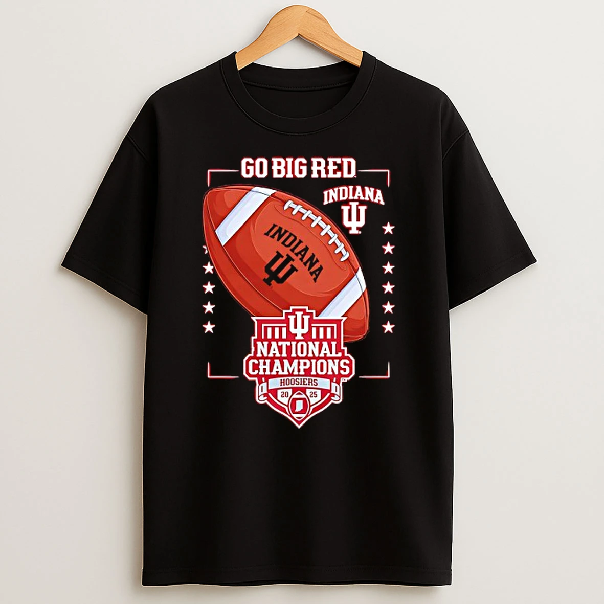 Go Big Red Indiana Hoosiers National Champions 2025 T Shirt