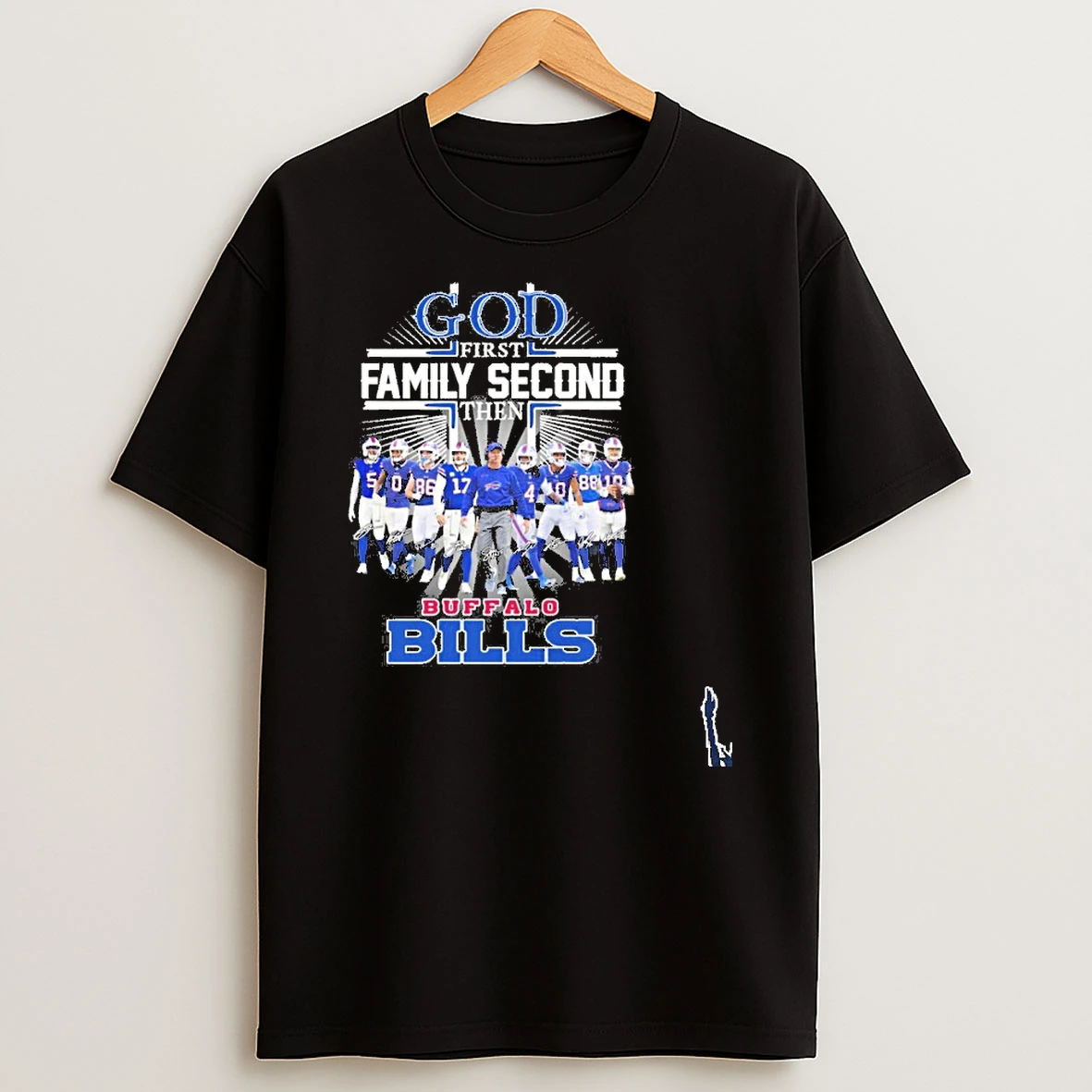 God First Family Second Then Buffalo Bills 2026 T Shirt