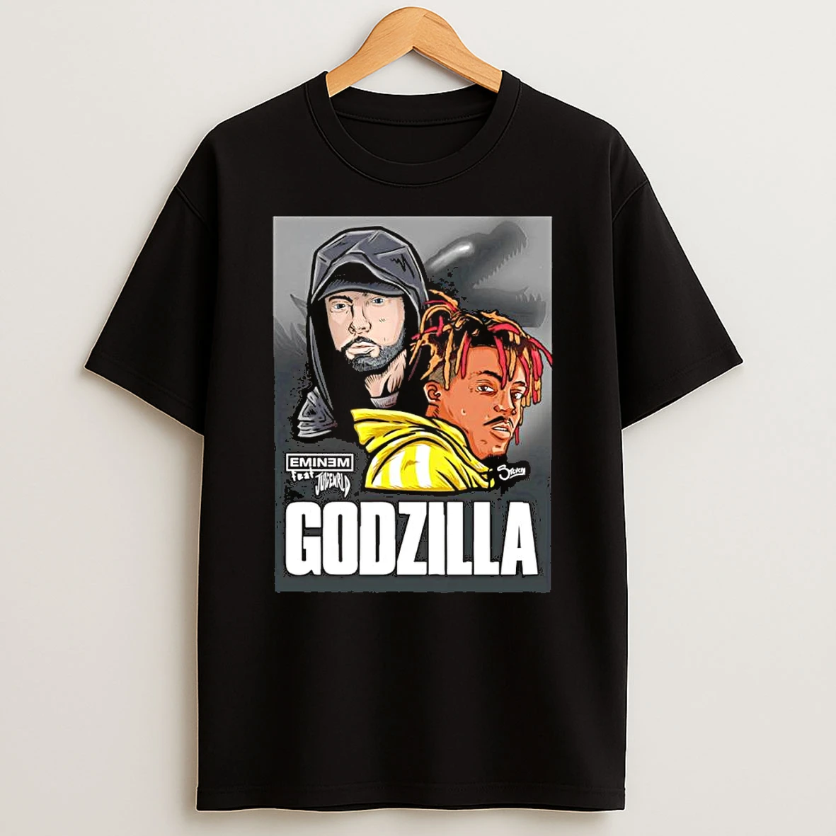 Godzilla Music To Be Murdered By Album T Shirt