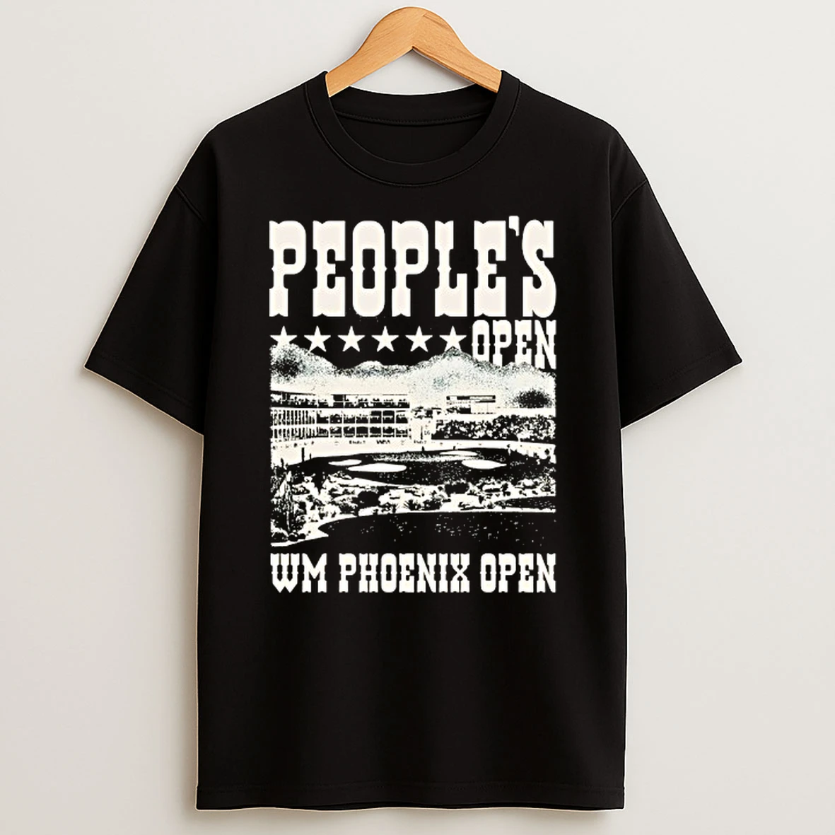 Golf X Wm Phoenix Open Peoples Open Western T Shirt