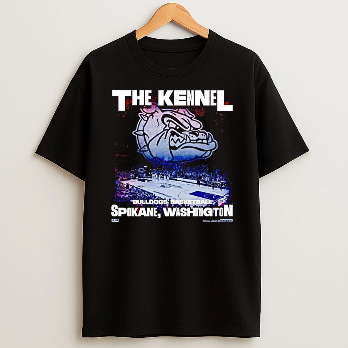Gonzaga Bulldogs Basketball The Kennel Spokane Washington T Shirt