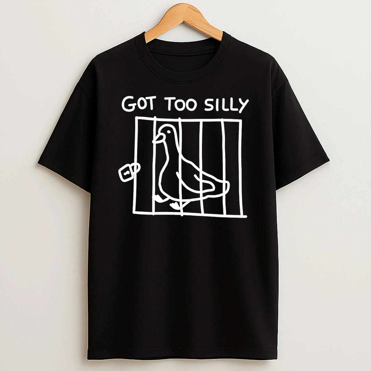 Got Too Silly Goose Paint T Shirt