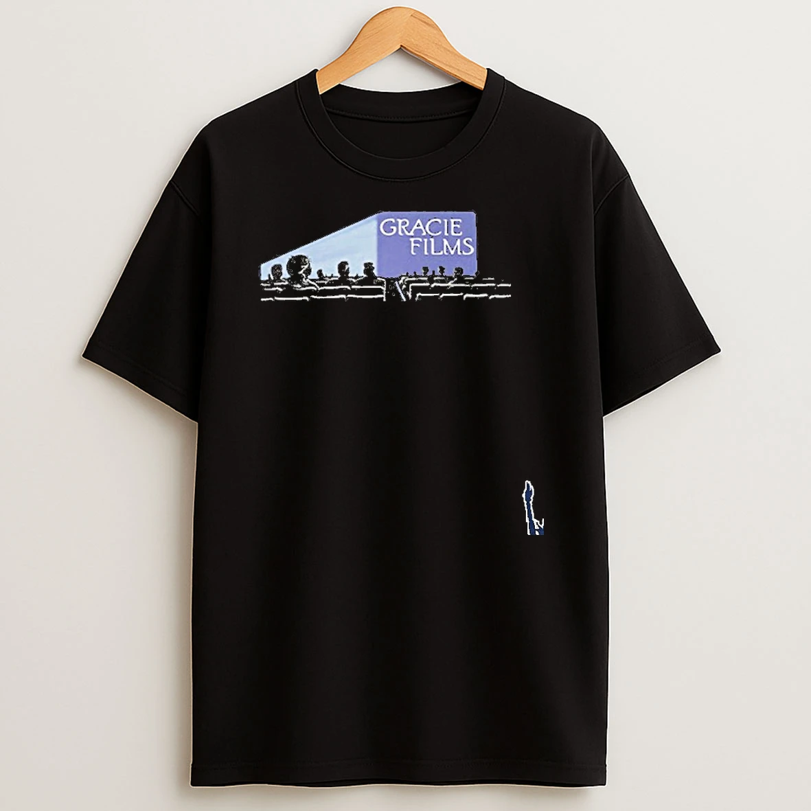 Gracie Films Vintage Cinema Logo T Shirt